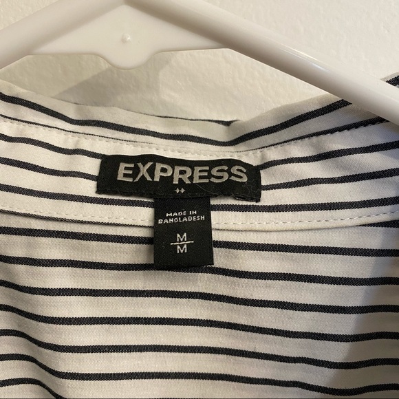 Express striped button up - Picture 2 of 6